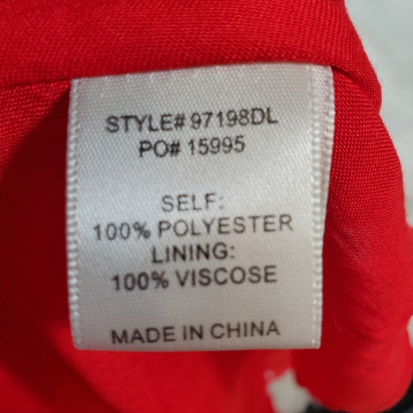 Skies Are Blue NWT sz M Red Polka Dot Dress 🍒 - Picture 4 of 8